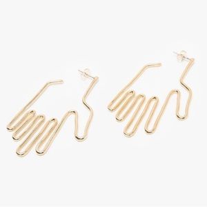 Young Frank Hand Earrings